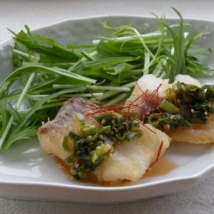 五香粉で魚の唐揚げ