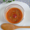 オレガノ風味のつぶつぶ濃厚トマトスープ