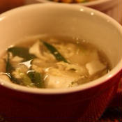 花椒入り豆腐スープ
