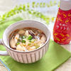 トムヤムクン風もやしと豆腐のピリ旨スープ