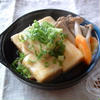 高野豆腐の揚げ煮