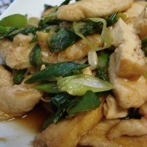 食欲そそる中華風鶏肉の生姜焼き