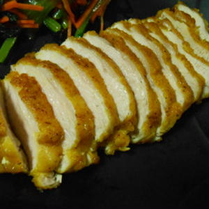 鶏胸肉のオリジナルカレーパウダーソテー