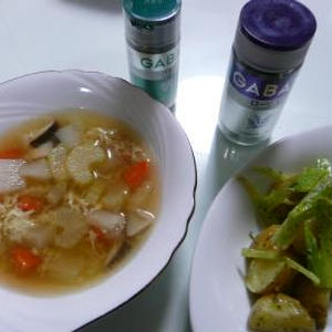 色々野菜のスープ