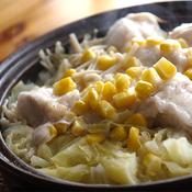 鶏とキャベツの生姜鍋