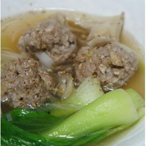 獅子頭風スープ(中華風肉団子)