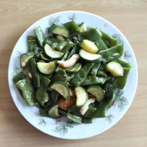 夏野菜で簡単炒め物