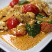 チキンと野菜のインド風カレー