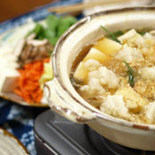 わさびおろしの天ぷら鍋