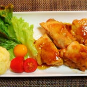 鶏肉ｄｅ生姜焼き風