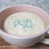 カレー風味の豆乳スープ