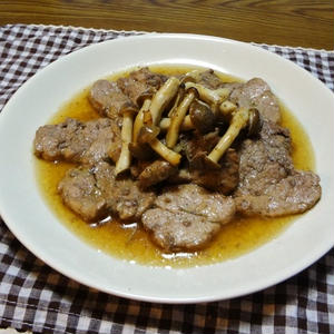 豚ヒレ肉のステーキ〜ローズマリーとバルサミコのソース〜