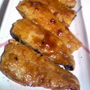 秋刀魚のわさび醤油焼き