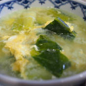 花椒塩で本格中華☆チンゲン菜と春雨の卵スープ