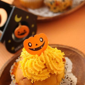 かぼちゃのカップケーキ