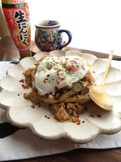 舞茸マヨ豚丼