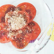 トマトのおかか梅サラダ