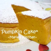 FP使用で簡単ヘルシー☆かぼちゃのケーキ