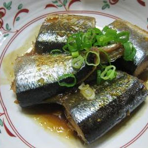 秋刀魚のコチュジャン煮