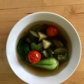 野菜のピリ辛スープ