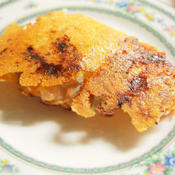 ローズマリー香る　鮭のパリパリチーズ焼き