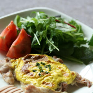 カレーマヨグリルチキン