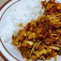 豆腐のキーマカレー