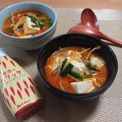 ハリッサ豆腐スープ