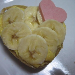 バナナカスタードケーキ