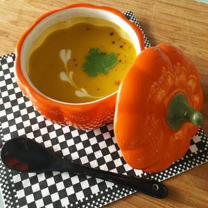 クミン香る☆かぼちゃの冷製スープ