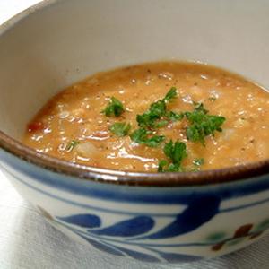 レッドレンティルのスープ