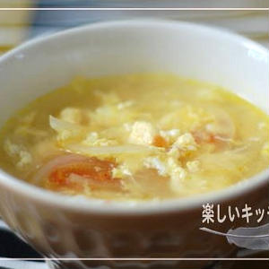生姜in卵スープ