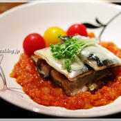 秋刀魚のチーズ焼きトマトソース
