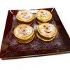 ホットケーキミックスde簡単☆ミニどら焼き風たっぷりパンプキンサンドホットケーキ