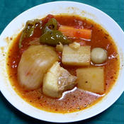 豚バラ肉と野菜のトマトスープ煮
