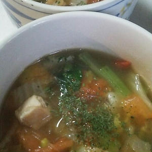 タイ風春雨スープ