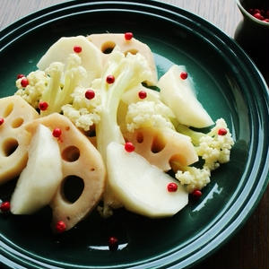 白い野菜の和風ピクルス のレシピ みんなのスパイスレシピ大集合サイト スパイスブログ