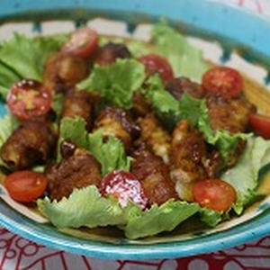 カレー風味の山芋の肉巻き