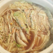 ピリ辛☆白菜とひき肉のミルフィーユ鍋