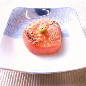 トマトステーキ・柚子胡椒風味