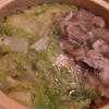夏白菜と豚肉のゆず胡椒鍋