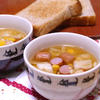 キャベツとソーセージのHOTスープ