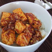 韓国風◆お豆腐のっけご飯