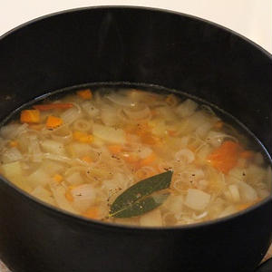しらすと野菜のやさしいスープ