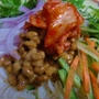 素麺乗っけ盛りサラダ