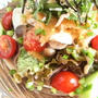 大好評オニドレのマイルドレシピd e豚しゃぶサラダ蕎麦