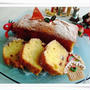 クリスマスなパウンドケーキ