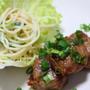 肉団子の生姜焼き＆久しぶりのアレ！