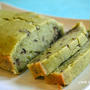 もっちりもちもち　抹茶小豆のケーキ