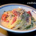 キャンプにも♪「お鍋１つで！白菜とツナの豆乳パスタ」 by かんざきあつこ(a-ko)さん